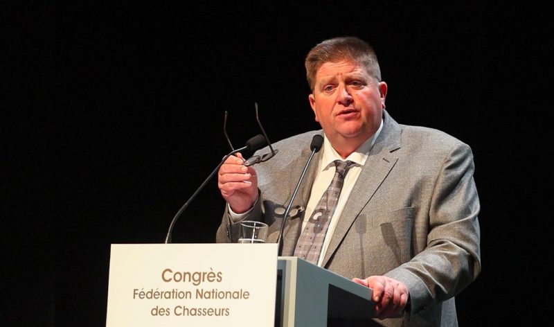 Willy Schraen congrès 2020 Fédération nationale des chasseurs