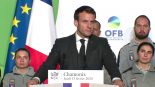 Emmanuel Macron Chamonix avec l'OFB biodiversité