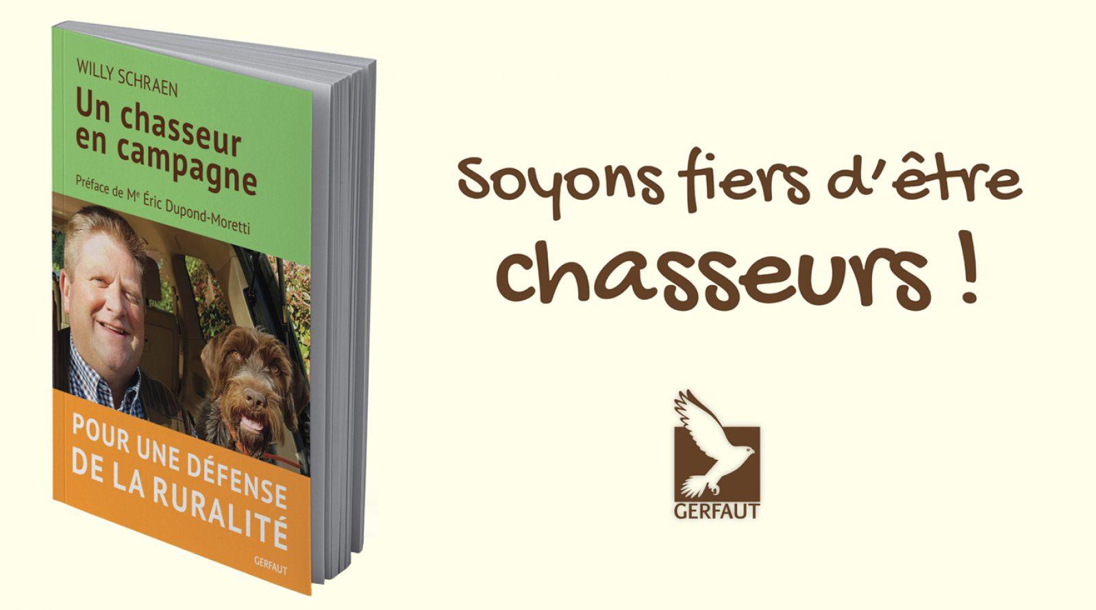 livre de willy schraen un chasseur en campagne