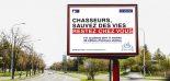 Panneau campagne Anti Chasse