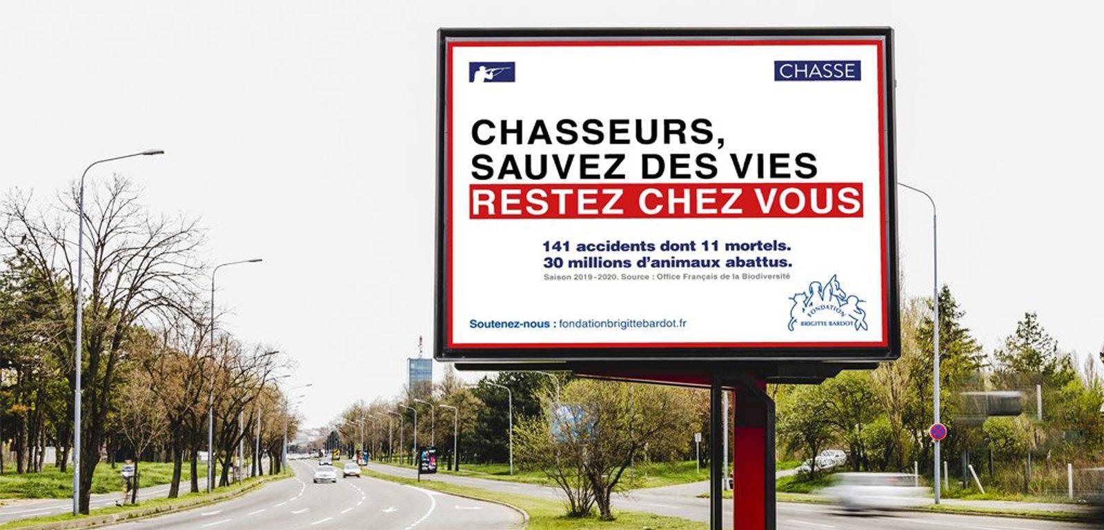 Panneau campagne Anti Chasse