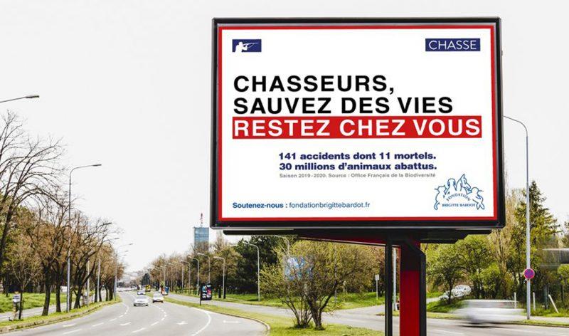 Panneau campagne Anti Chasse