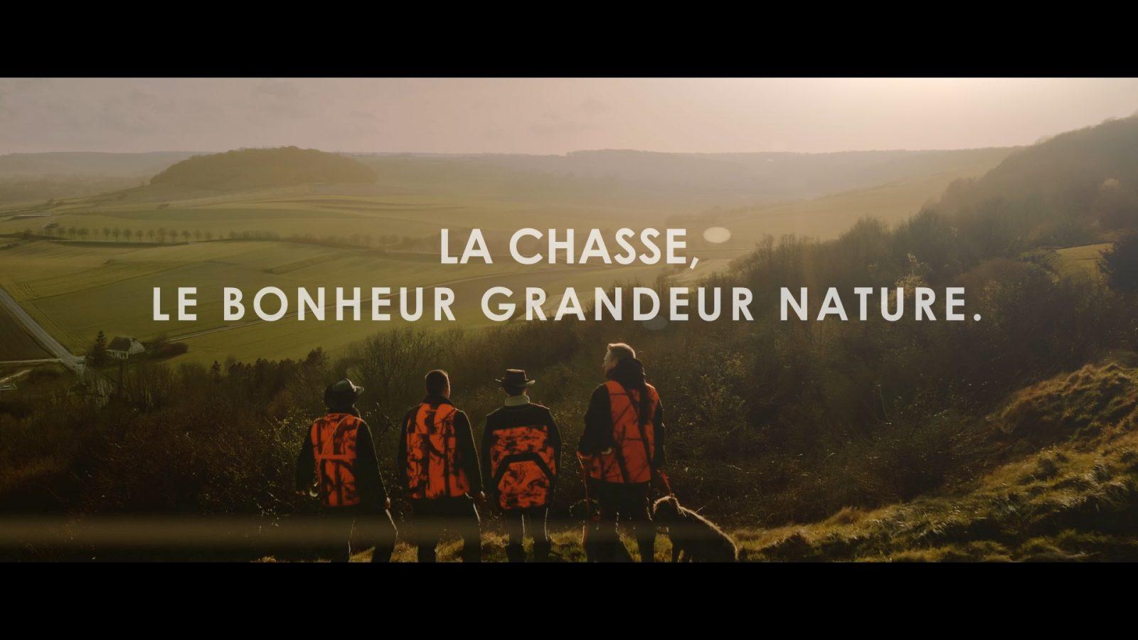 Spot TV. La chasse, le bonheur grandeur nature.