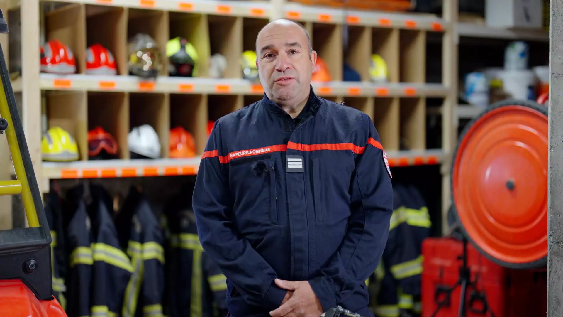 Jean-Louis, pompier volontaire