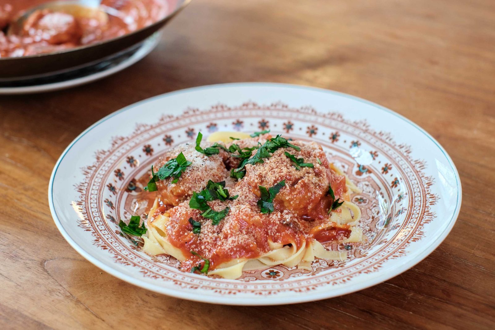 Un plat de bolognaise de sanglier