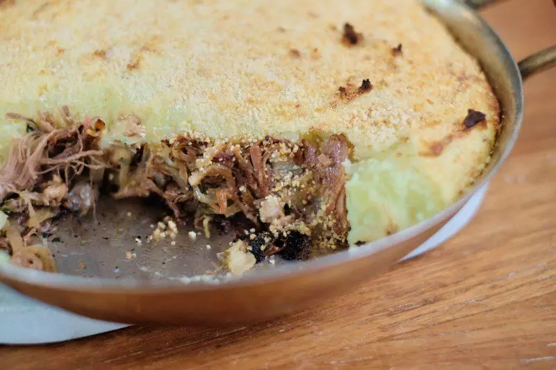 Parmentier de canard