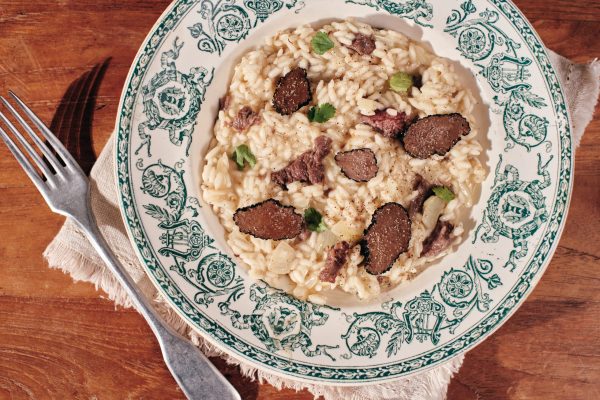 Risotto de chevreuil à la truffe