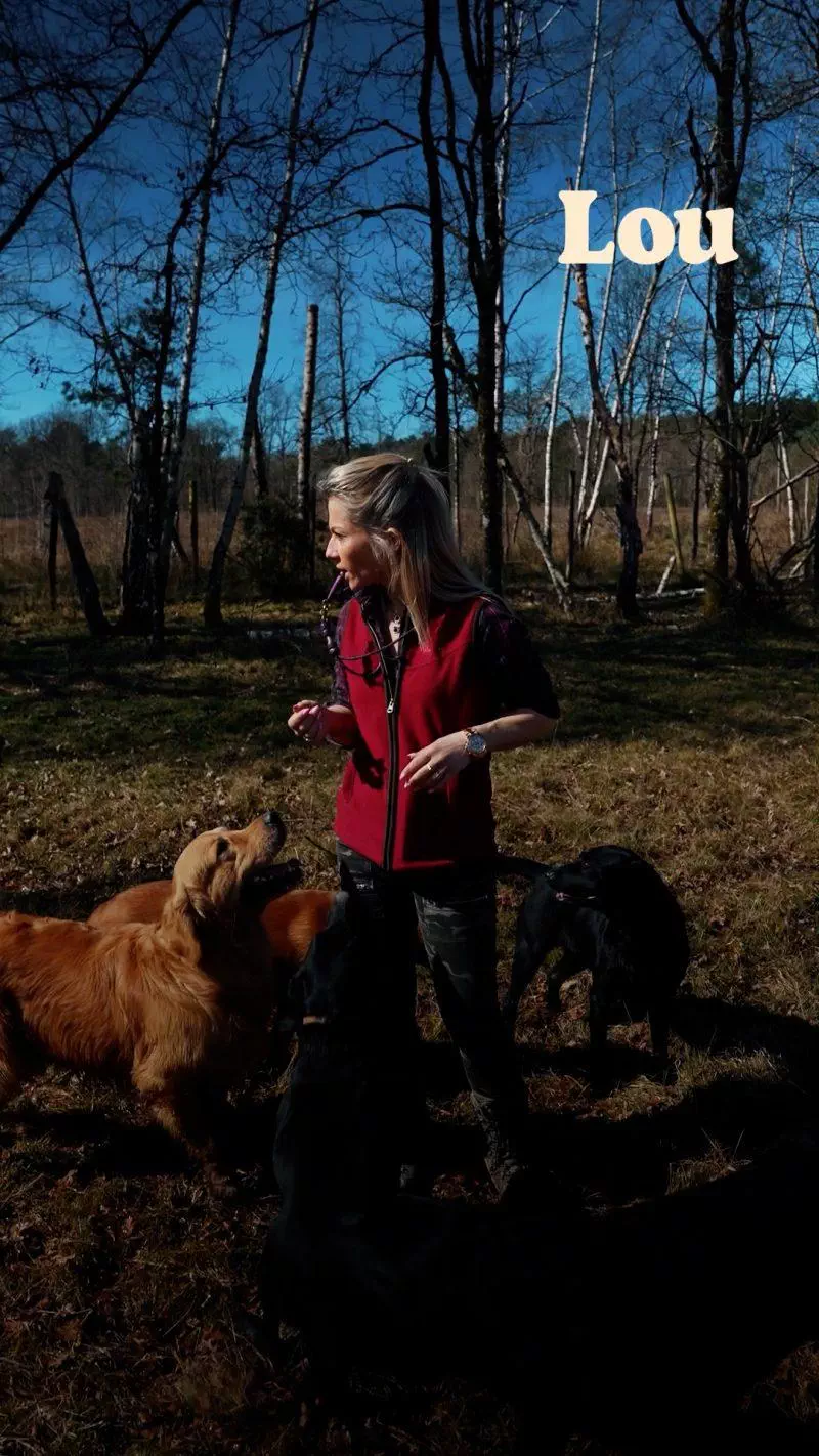 Clarisse, éleveuse de retriever & chasseresse