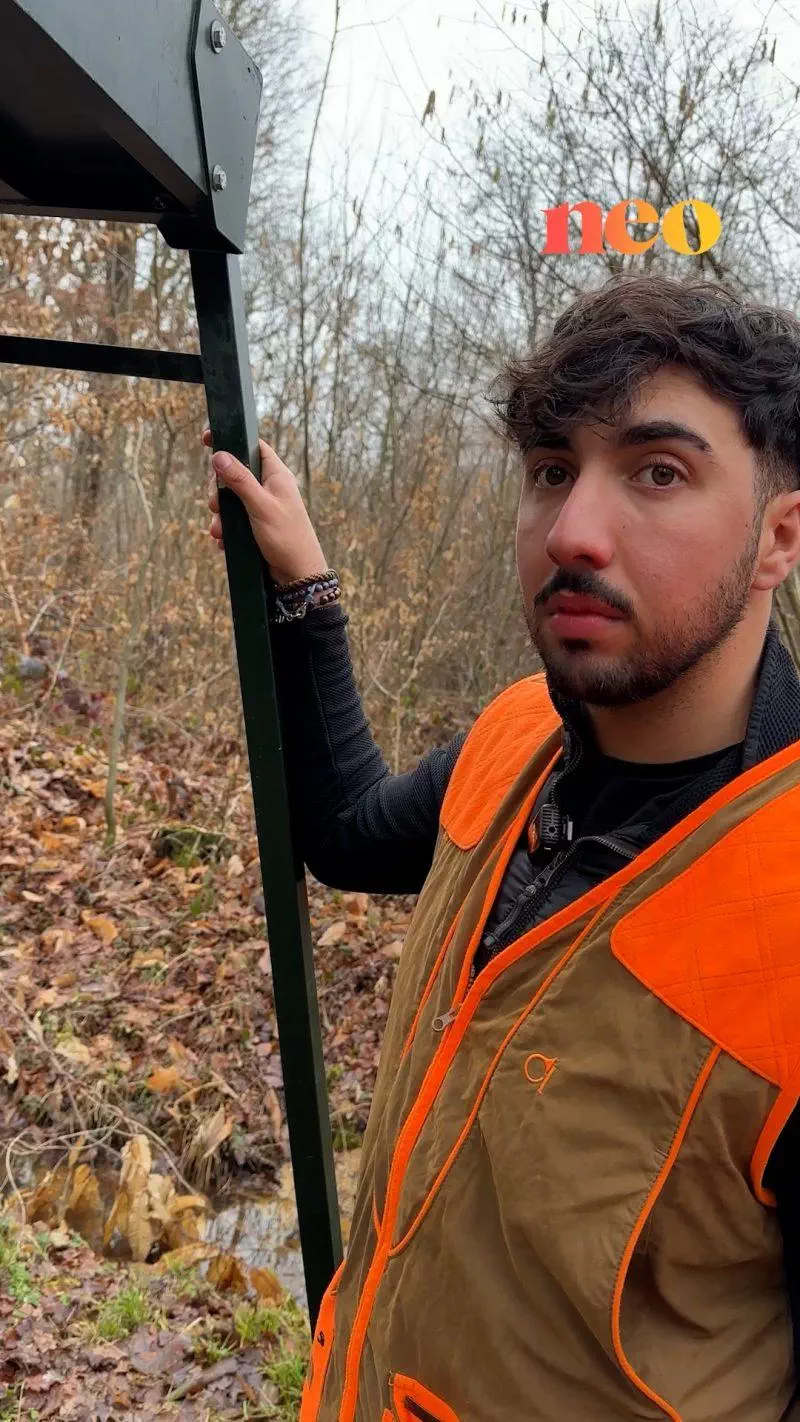 Marius Dragacci découvre la chasse en battue