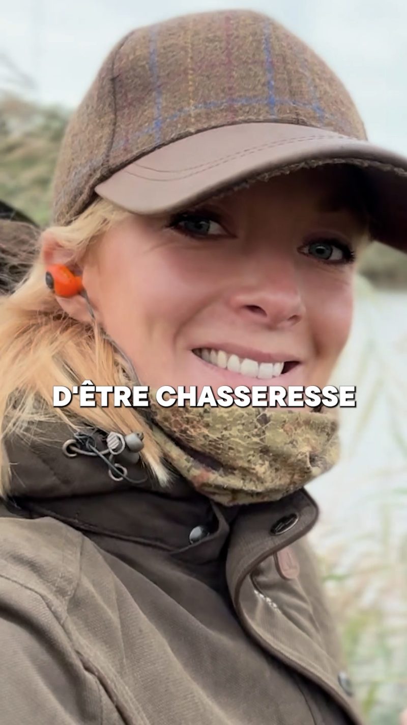 Jeanne, photographe animalière et chasseresse