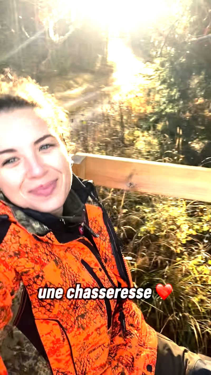 Maelyne, éducatrice nature et chasseresse